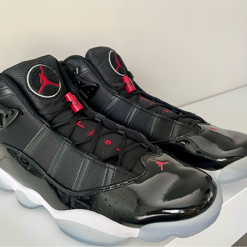 Jordan 6 Rings Black and Red Box - Picture 2 of 10